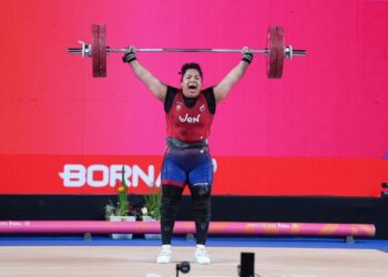 Pesista Naryury Pérez se adjudicó una medalla de oro en los Juegos Suramericanos 2026
