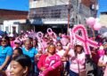 La marcha rosa recorrió desde el hospital de Carúpano hasta la plaza Bolívar