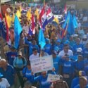 Las fuerzas de oposición salieron a la calle para exigir que se emita un cronograma de elecciones