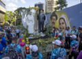 Peregrinación en Caracas conmemora el año de santidad de José Gregorio Hernández y Carmen Rendiles