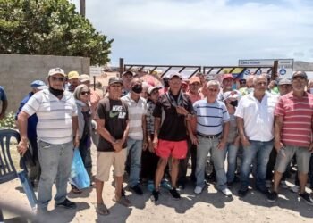 Jubilados de las salinas de Araya cesaron protesta tras alcanzar acuerdos con la Gobernación de Sucre