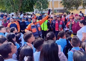 Los simulacros se realizaron desde las 9:00 de la mañana
