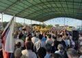 Miembros de diferentes partidos políticos y organizaciones civiles atendieron el llamado a la concentración