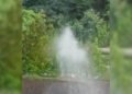 Reportan fuga de agua en la tubería matriz que abastece al municipio Aragua 