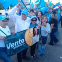 En Lechería, los asistentes se apostaron en la avenida Daniel Camejo Octavio