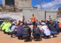 Durante la jornada, los centros educativos participantes sirvieron de escenario para realizar evacuaciones controladas por organismos de seguridad ciudadana