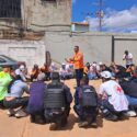 Durante la jornada, los centros educativos participantes sirvieron de escenario para realizar evacuaciones controladas por organismos de seguridad ciudadana