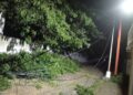 Lluvia y ráfagas de vientos causaron afectaciones en el municipio Aragua