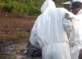 Ejecutan protocolos técnicos para extracción de asfalto en el lago de Guanoco en Benítez
