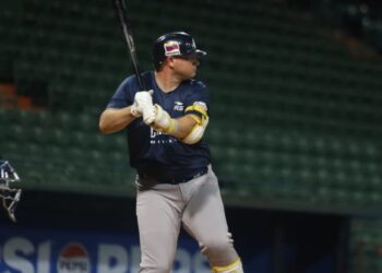Balbino Fuenmayor fue una de las incorporaciones de Caribes en el entrenamiento del lunes (+Fotos)