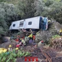 Hasta el lugar del suceso se trasladaron 23 ambulancias y dos helicópteros