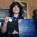 Estudiante Emilys Figuera recibió condecoración por su éxito en Olimpiada nacional de Nanotecnología