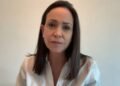 María Corina Machado dice que la paz en Colombia depende de la democracia en Venezuela