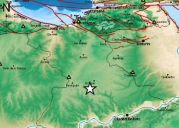 Funvisis reportó un sismo en el estado Anzoátegui, cerca de El Tigre
