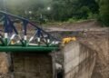 Fuertes lluvias ocasionaron colapso de puente recién inaugurado en Portuguesa